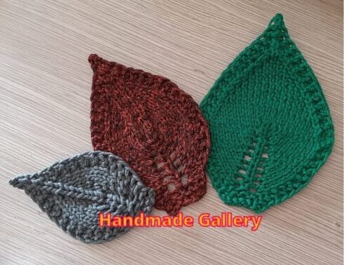 Crochet Leaf Coaster Set – Handmade Home Décor (Large & Small Sets) - Image 3